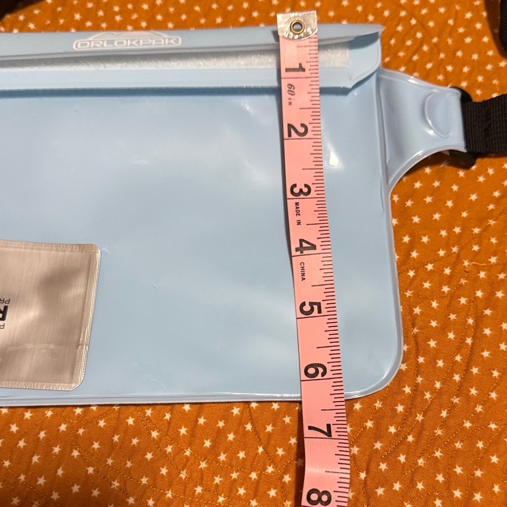 ORLOKPAK Light Blue Waterproof Pouch with Logo - Picture 5 of 5